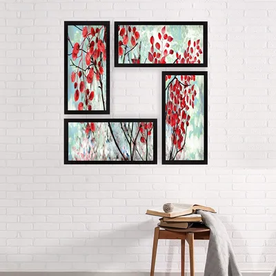 Produktbild von Wallity, SET_050- LUL1116, Bunt, Leinwandbilder, 24 x 44 cm, 100% MDF (Dicke: 2 cm)