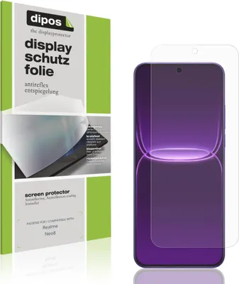 Produktbild von 4x Schutzfolie für Realme Neo8 matt Displayschutzfolie Folie Display Schutz dipos