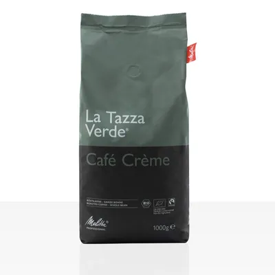 Produktbild von Melitta La Tazza Verde Cafe Creme  Fairtrade - 1kg Kaffeebohnen