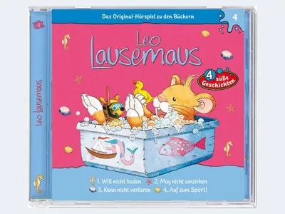 Produktbild von CD Leo Lausemaus #4 will nicht baden