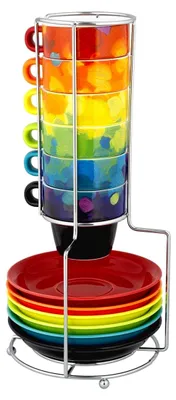 Produktbild von Espressotassenturm – Café des Artistes Palette