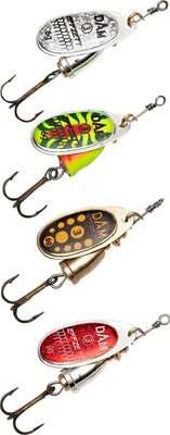 Image de DAM Effzett Spinner Assortment Okoun 4 g Třpytka