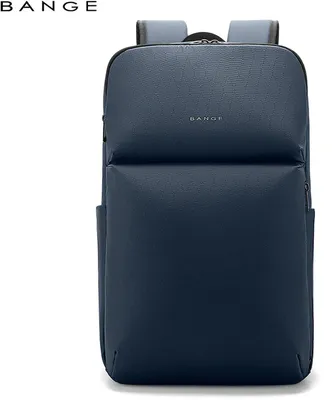 Imagen del producto de CarryQuest® - Mochila para portátil BANGE, 27 litros, para portátiles de 15,6 pulgadas, repelente al agua, color azul