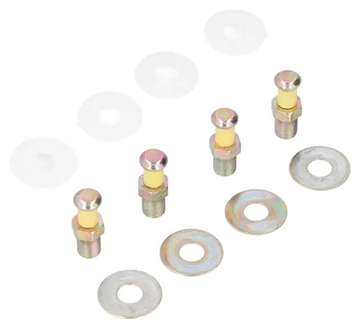 Image de Lot de 4 verrous de porte 357837034 avec goupilles fendues, en ABS et métal, pièces de rechange pour CORRADO 1989-1995
