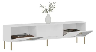 Produktbild von Imerese - TV-Schrank, 180x30x45h cm Weiß, 2 Türen