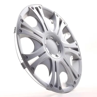 Immagine prodotto di 4 copricerchi da 14 pollici, copricerchi Aruba argento per BMW, Daihatsu, KIA, Mazda, Opel, Skoda, Volvo 4-2432308