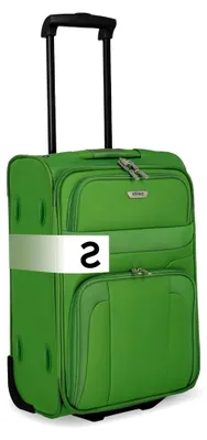 Produktbild von Handgepäck Koffer mit 2 Rollen, Reisekoffer klein, Orlando, Klassischer Weichgepäck Trolley im zeitlosen Design, 53 cm, 37 Liter
