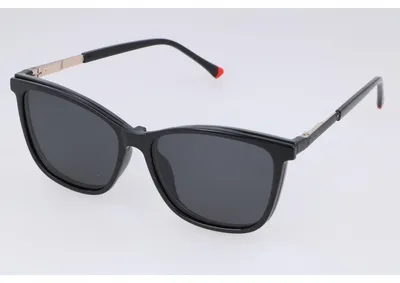 Produktbild von Moramo Shadow Glam Damen Brillengestell mit Clip-On Sonnenbrillenaufsatz