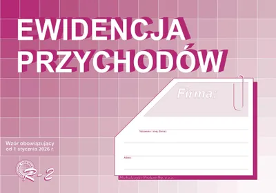 Zdjęcie produktu dla Ewidencja przychodów od 1 stycznia 2026