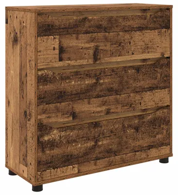 Zdjęcie produktu dla Szafka do przechowywania vidaXL, 80 x 31 x 81 cm, materiał drewnopochodny, wykonana z odzyskanego drewna