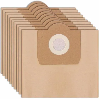 Image de Sacs en papier pour aspirateur - pour aspirateurs - sacs de rechange - 10 pièces