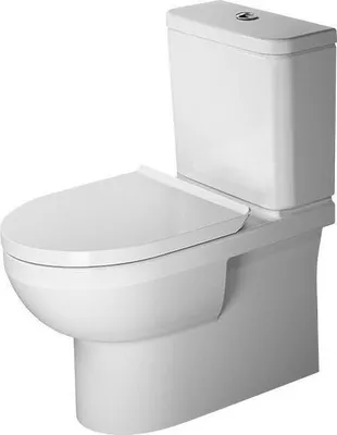 Produktbild von Stand-WC-Kombination No.1 rim. ti. 365x650mm Ab Var HG weiß