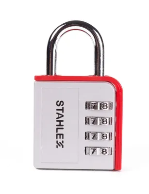 Produktbild von Vorhängeschloss Zahlenschloss Bügelschloss Codeschloss Kombinationsschloss 47 mm