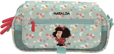 Produktbild von Dreifaches Mehrzweck-Etui Mafalda Bunt 23 x 10 x 10 cm