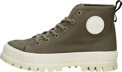 Image de Palladium Pallashock  Veterschoenen Hoog - Groen - Maat 37