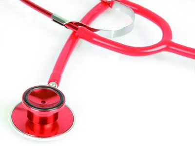 Immagine prodotto di Stetoscopio Gima Doppelkopf, per adulti, rosso, Ø 43,5 mm, senza lattice, dispositivo medico CE