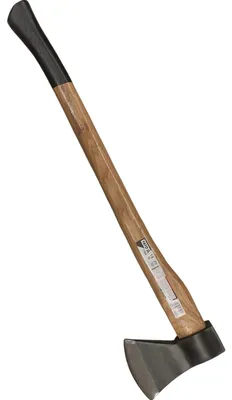 Produktbild von Axt Beil 1,6kg 1600g 80cm 800mm Holzaxt Spaltaxt Holzspalter Hickory-Holzstiel