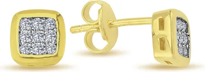 Produktbild von Diamanten Brillant Schliff Ohrstecker Gelbgold