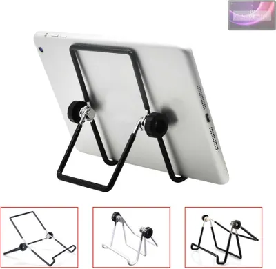 Produktbild von K-S-Trade Tablet-Ständer Tablet-Halterung Tablet-Aufsteller kompatibel mit Lenovo Tab P11 (2nd Gen) Wi-Fi faltbarer Tischständer Tablet Halterung