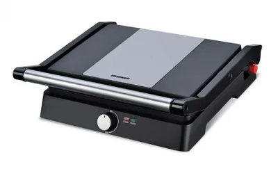Obrázek produktu pro Heinner HEPG-F2000BKSS, Černá, Obdélníkový, Otočné, Víko na pantech, 180°, 2000 W