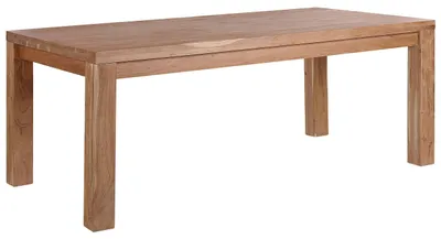 Obrázek produktu pro BELIANI Jídelní stůl světlé dřevo masivní akáciové dřevo 180 x 90 cm