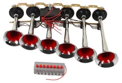 Obrázok produktu pre Vzduchový klaksón - Elektrická trúba - 160dB hlasitosť - Pre nákladné autá a lode