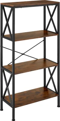 Produktbild von tectake® Regal Barry inklusive Kippschutz, 61,5 x 31,5 x 133,5 cm