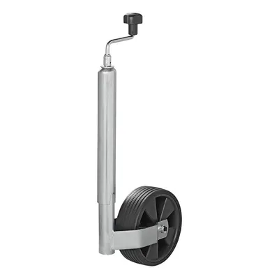 Image de Roue jockey 48mm, jante en plastique avec pneu en caoutchouc plein 220x70mm