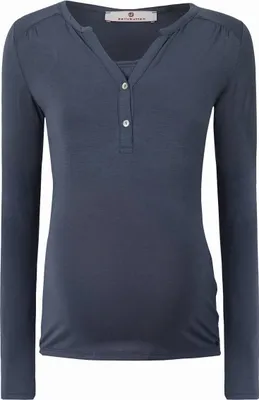 Immagine prodotto di Camicetta premaman blu marino Comfort & Style Ombelico