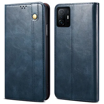 Obrázek produktu pro Pouzdro pro Xiaomi Mi 11T / Mi 11T Pro, kožené flip pouzdro peněženka s funkcí stojánku modré