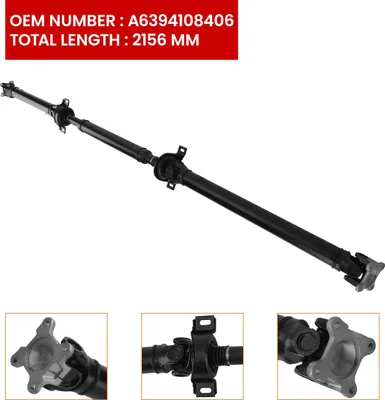 Obrázek produktu pro Hnací hřídel L2156mm pro Mercedes-Benz Vito Mixto Bus Kasten W639 A6394108406