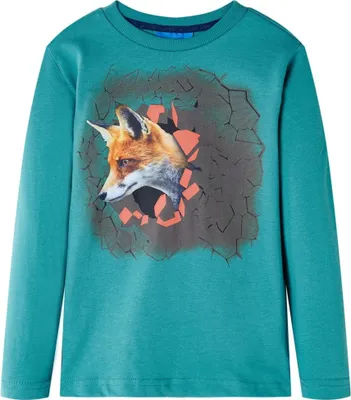Produktbild von Kinder-Langarmshirt Dunkelblau 104