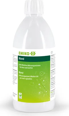 Produktbild von Emiko Blond 500 ml Original EM für Haus und Garten mit effektiven Mikroorganismen