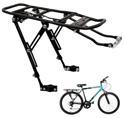 Productafbeelding van Verstelbare fietsendrager voor mountainbikes, met een draagvermogen van 80 kg, geschikt voor fietsen zonder schijfremmen.