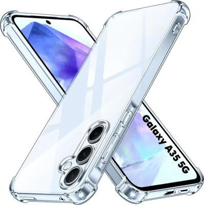 Produktbild von Hülle für Samsung Galaxy A35 5G - Stoßfeste Transparent Handyhülle Kratzfest Schutzhülle Ultra Dünn Phonillico®