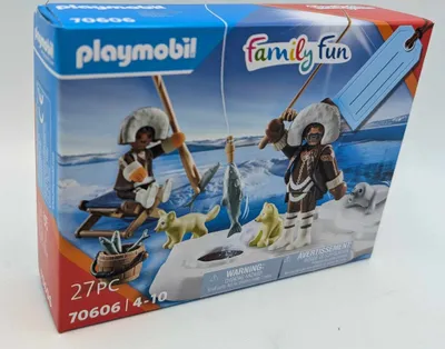 Produktbild von PLAYMOBIL Family Fun 70606 Geschenkset "Eisangler"