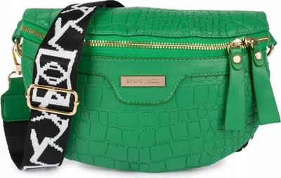 Image de Grand sac à bandoulière spacieux pour femme avec chaîne en éco-cuir