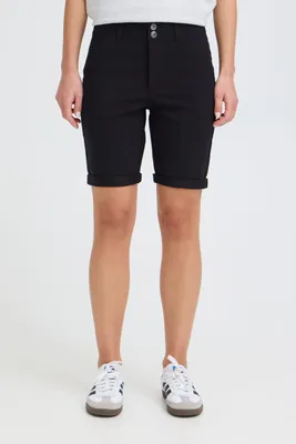 Produktbild von Oxmo OXKeily Damen Chino Shorts Kurze Hose Slim Fit
