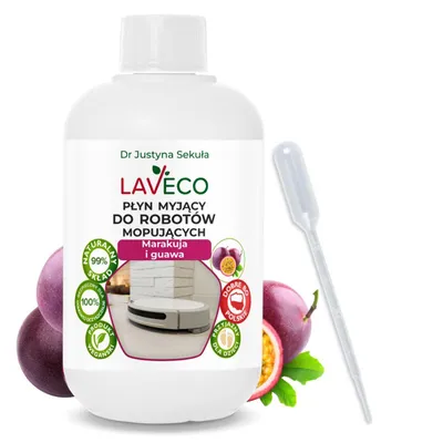 Zdjęcie produktu dla Naturalny płyn myjący do robotów mopujących - marakuja i guawa - 0,5 l