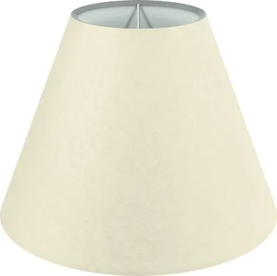 Produktbild von Wogati® Premium Lampenschirm E14/E27 Baumwolle | Creme / Größe: S