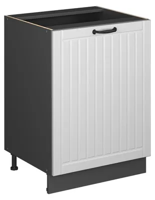 Obrázek produktu pro Spodní skříňka kuchyňské linky Vicco Fame-Line Bílý venkovský dům/Antracit 60 cm 1 dvířka bez pracovní desky, Model 65169