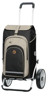 Produktbild von Andersen SHOPPER MANUFAKTUR Einkaufstrolley Royal Shopper Hydro 2.1 Black schwarz 107cm