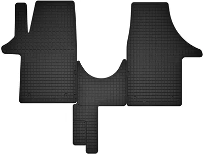 Immagine prodotto di Tappetini in gomma per la prima fila per: Volkswagen T6 Furgone (dal 2016 in poi)