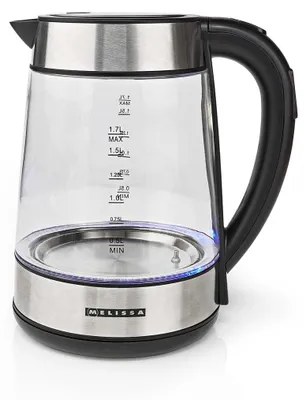 Wasserkocher 1,7 L, 2200 W, 5 Temp.-Stufen, LED, Warmhaltefunktion