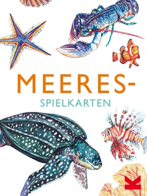 Produktbild von Meeres Spielkarten – Kartenspiel mit 54 Meerestieren
