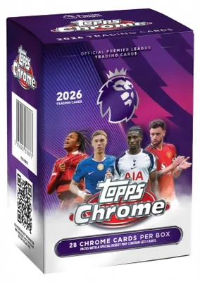 Produktbild von Topps Chrome Premier League 2026 – VALUE BOX – FOOTBALL CARDS