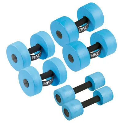 Produktbild von BECO AquaHantel Set 6-tlg., je 1 Paar Größe S, M, L