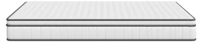 Produktbild von Taschenfederkernmatratze - Hotelkomfort Matratze - 90x200 cm - 25 cm hoch - Atmungsaktiv - Druckentlastend - Rollmatratze - Weiß