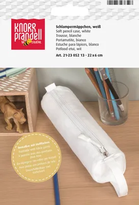 Produktbild von KNORR prandell Baumwoll-Schlamper-Etui weiß