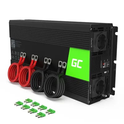 Productafbeelding van Green Cell INV15 power adapter/inverter Auto 3000 W Black